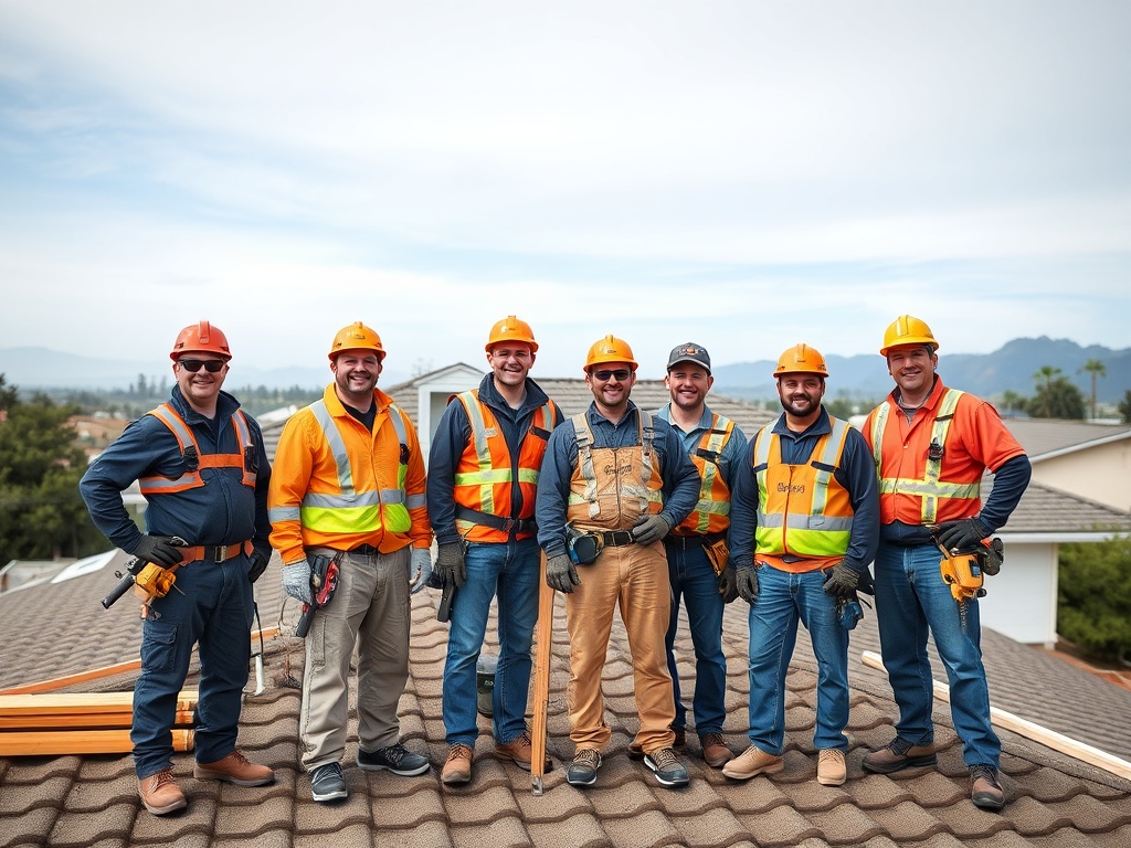 North Bay Roofing Co. crew in Fairfax, CA