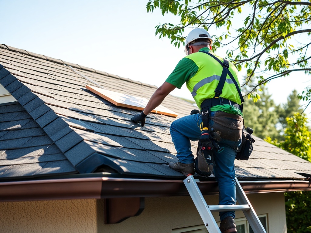 North Bay Roofing Co. Roofing crew at work in Novato, CA